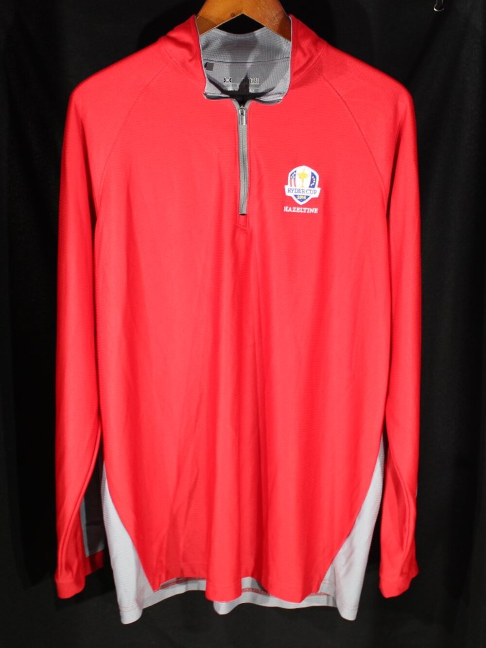 2016 Hazeltine Ryder Cup Golf 1/4 Zip Pullover Long Sleeve Golf Shirt - Size XL